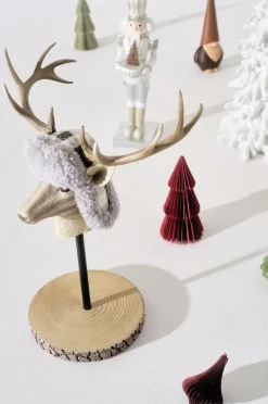 Juldekoration|Jotex HANS Dekorationsfigur Brun/beige/grå