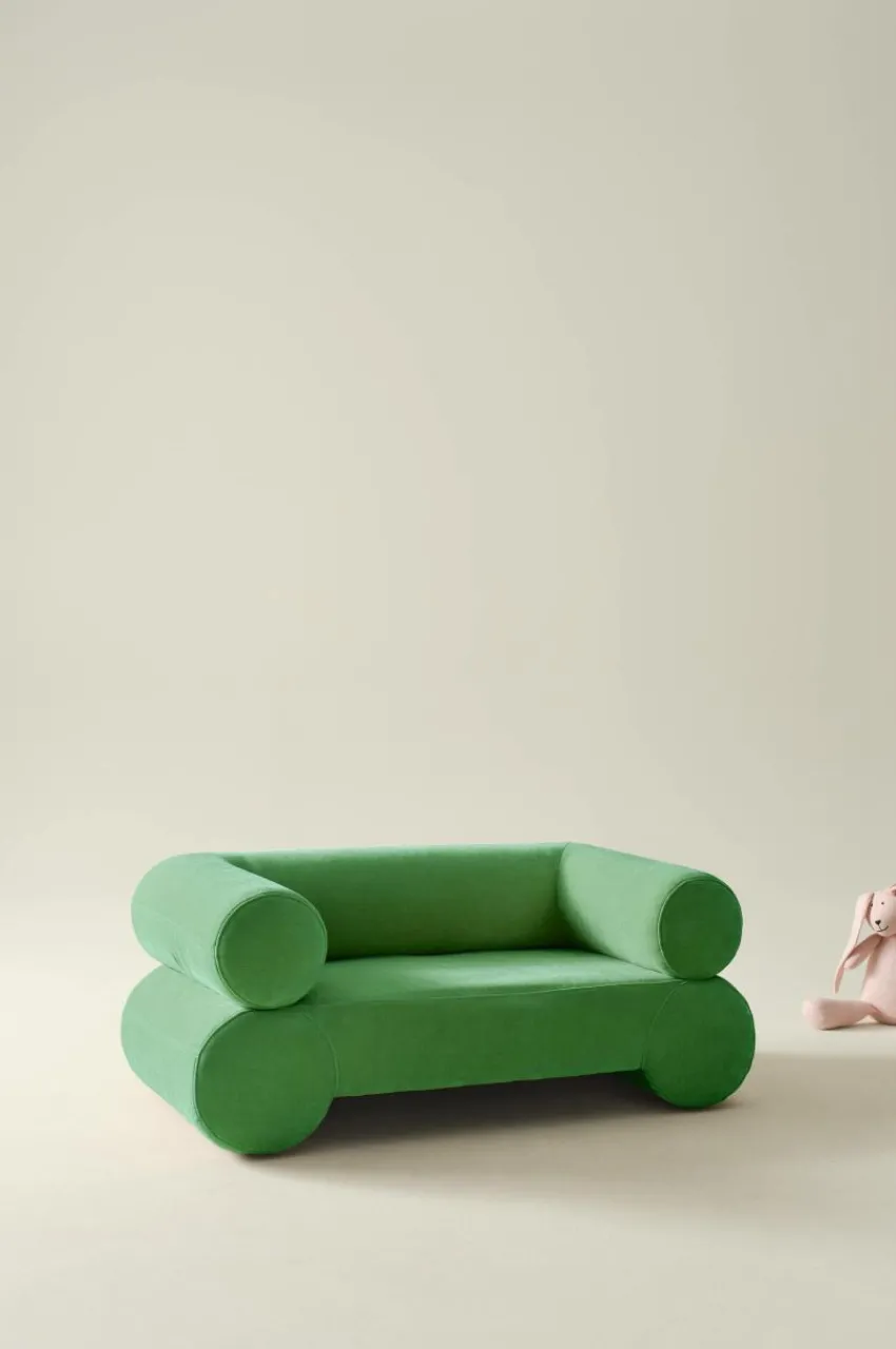 Barnmöbler|Barnmöbler Deal|Jotex HARTSDALE MINI Barnsoffa Ärtgrön