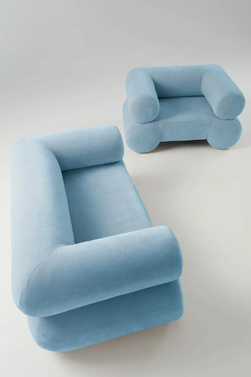 Barnmöbler|Barnmöbler Deal|Jotex HARTSDALE MINI Barnsoffa Ljusblå