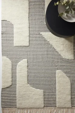 Ullmattor|Jotex HASSANE Ullmatta 170x230 Cm Grå/naturvit