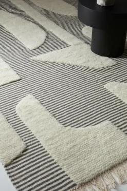 Ullmattor|Jotex HASSANE Ullmatta 170x230 Cm Grå/naturvit