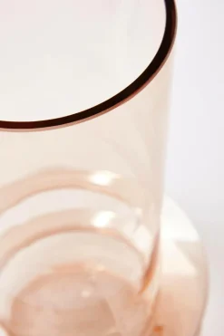 Vaser|Jotex HAZE Glasvas - Höjd 30 Cm Amber