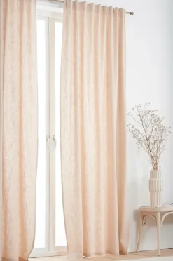 Multifunktionsgardiner|Jotex HENLEY Multifunktionsgardin 2-pack Beige