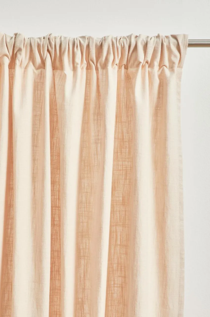 Multifunktionsgardiner|Jotex HENLEY Multifunktionsgardin 2-pack Beige