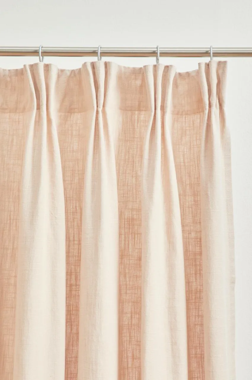 Multifunktionsgardiner|Jotex HENLEY Multifunktionsgardin 2-pack Beige