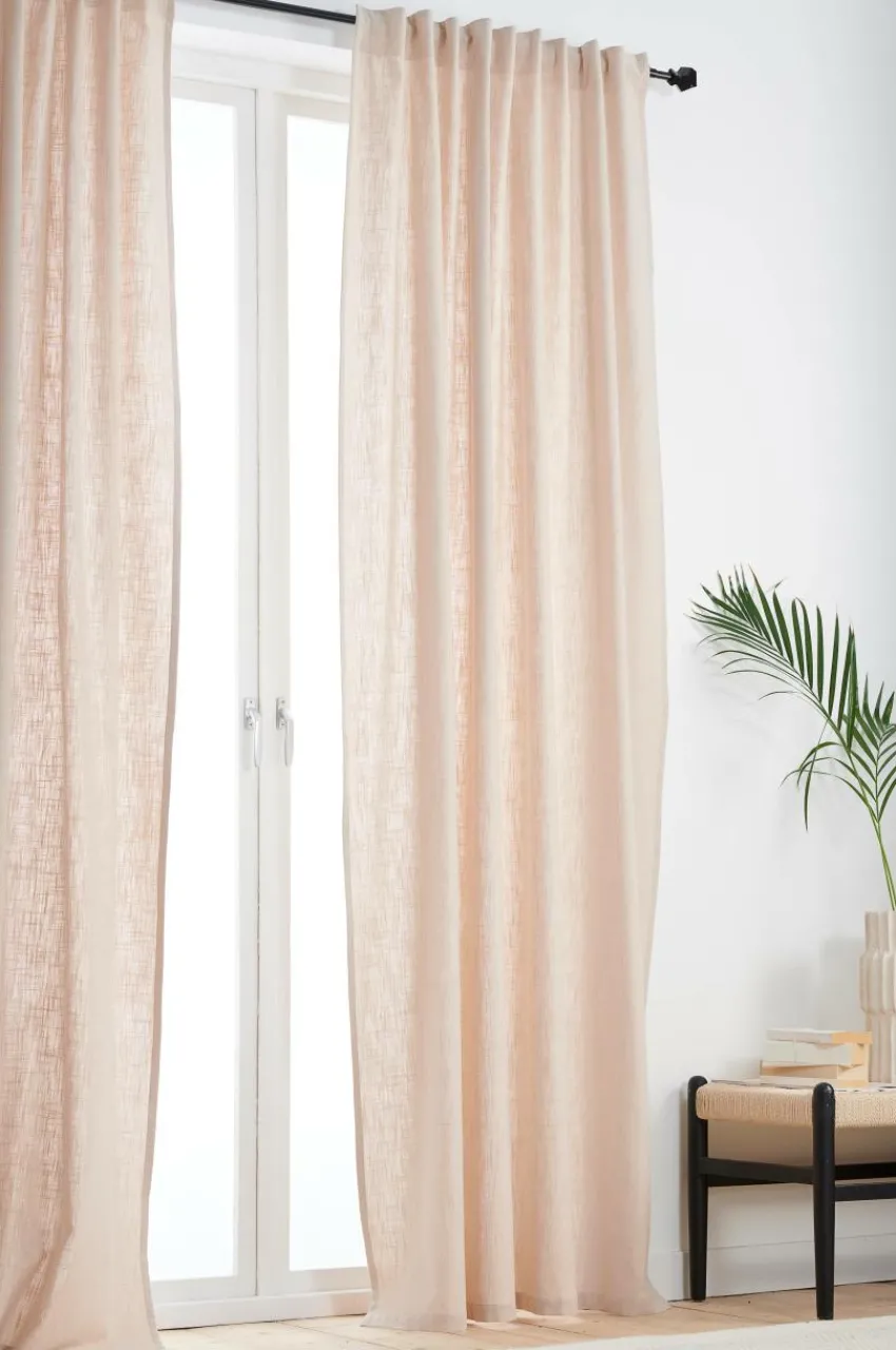 Multifunktionsgardiner|Jotex HENLEY Multifunktionsgardin 2-pack Greige