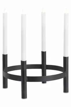 Ljusstakar|Juldekoration|Jotex HENRY Ljusstake Svart