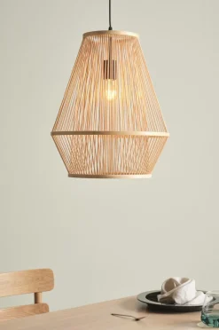 Taklampor|Jotex HERA Taklampa Naturbrun