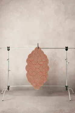 Lugg- & Ryamattor|Jotex HILAANA Luggmatta 85x120 Cm Röd/brun
