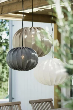 Utebelysning|Utebelysning|Jotex HILMA Pendellampa Utomhus 60 Cm Grå