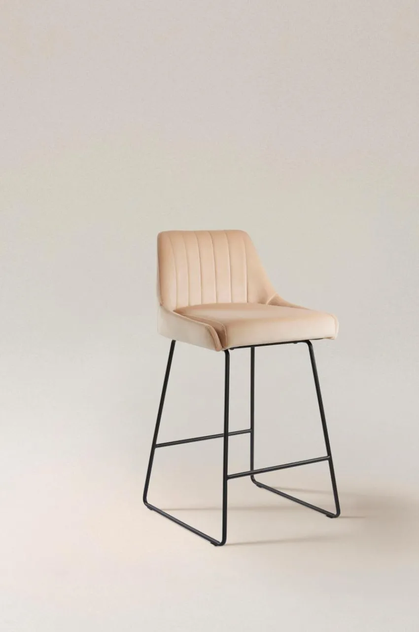 Stolar|Jotex HOLLIE Barstol Puderbeige