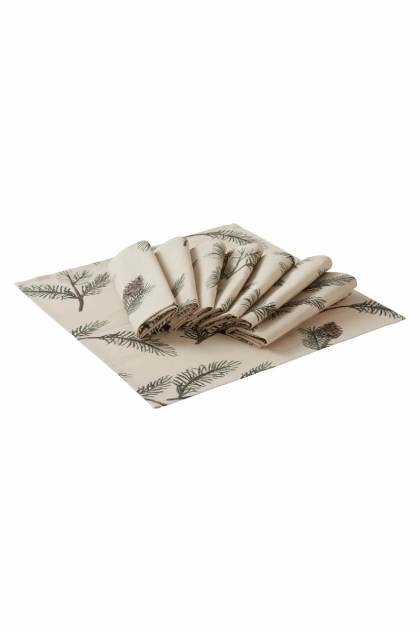 Servetter|Juldukning|Jotex HOLLY Servett 8-pack Beige
