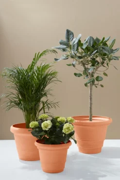 Utekrukor|Krukor|Jotex HOLLY Utomhuskruka ø 56 Cm Terracottabrun
