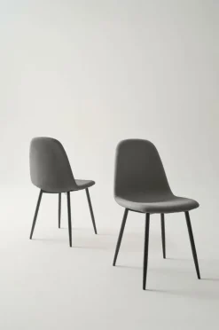 Stolar|Jotex HOLMA Stol 2-pack Mörk grå