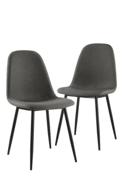 Stolar|Jotex HOLMA Stol 2-pack Mörk grå