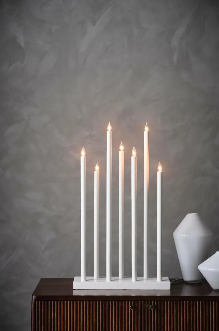 Julbelysning|Jotex HOLY Elljusstake Vit