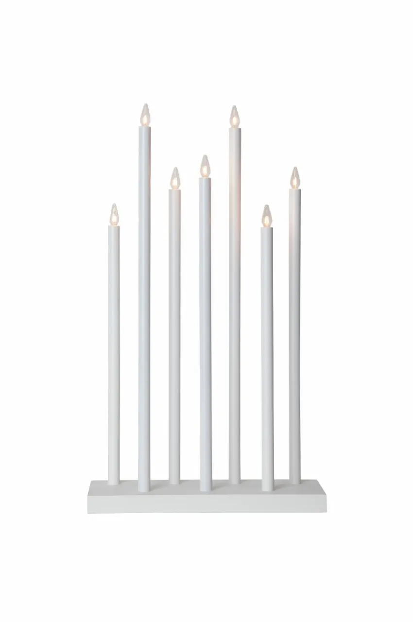 Julbelysning|Jotex HOLY Elljusstake Vit