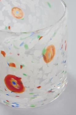Ljuslyktor|Jotex HONEY Ljuslykta Höjd 8,5 Cm Vit/multi