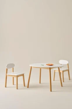 Barnmöbler|Barnmöbler Deal|Jotex HULTA EGG Barnbord Med 2 Stolar Vit/furu