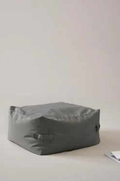 Stolsdynor & Sittkuddar|Loungemöbler|Jotex IBIZA Sittpuff 80x80 Cm Mörkgrå
