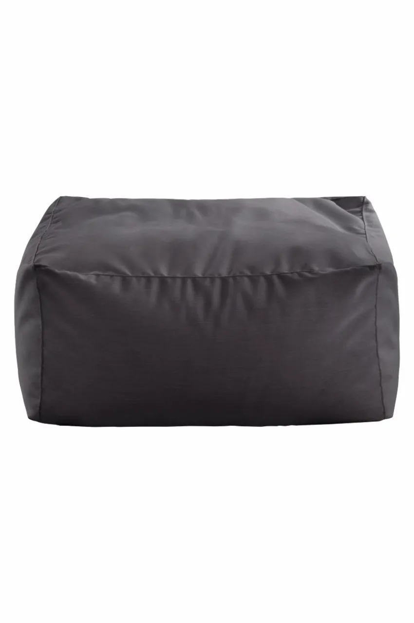 Stolsdynor & Sittkuddar|Loungemöbler|Jotex IBIZA Sittpuff 80x80 Cm Mörkgrå