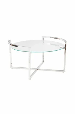 Bord|Jotex IGGY Soffbord ø 76 Cm Krom