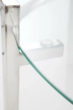 Bord|Jotex IGGY Soffbord ø 76 Cm Krom