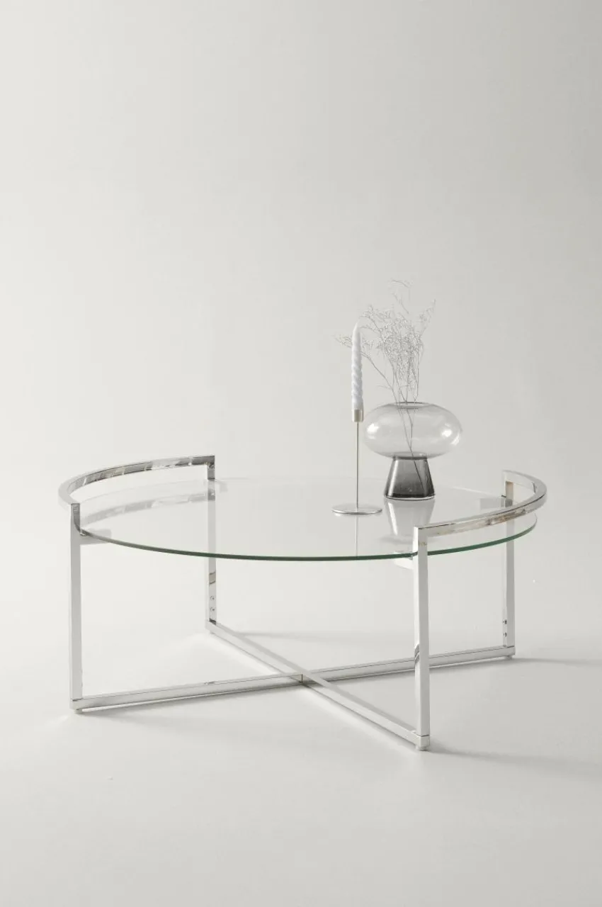 Bord|Jotex IGGY Soffbord ø 100 Cm Glas