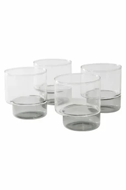 Juldukning|Glas|Jotex IMKE Glas 4-pack Transparent/grå