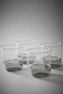 Juldukning|Glas|Jotex IMKE Glas 4-pack Transparent/grå
