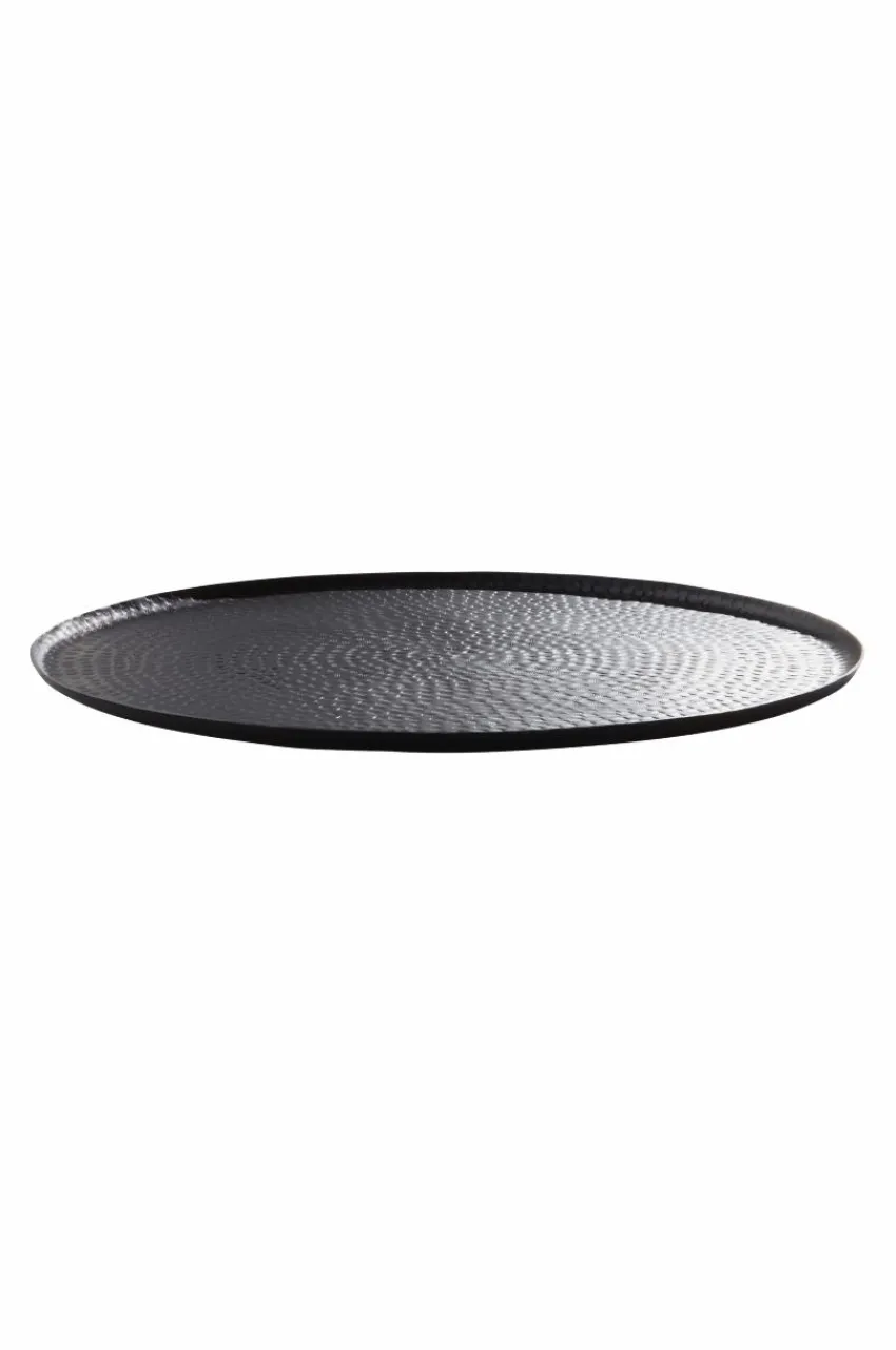 Brickor & Serveringsfat|Jotex INALI Bricka ø 50 Cm Svart