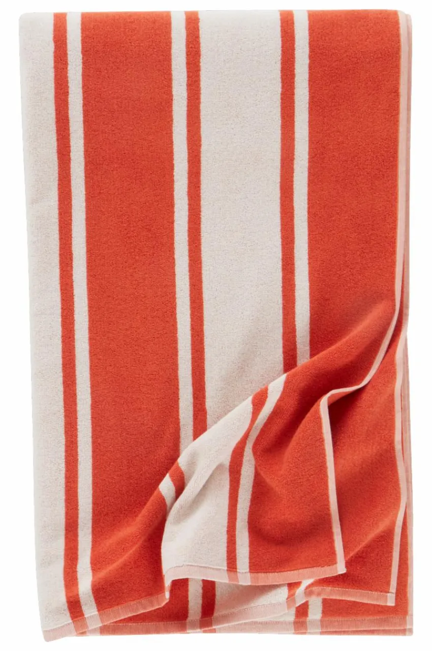 Badlakan|Jotex ITALY Strandbadlakan Orange/vit