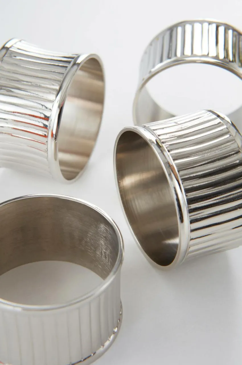 Kökstillbehör|Jotex JADE Servettring 4-pack Silver