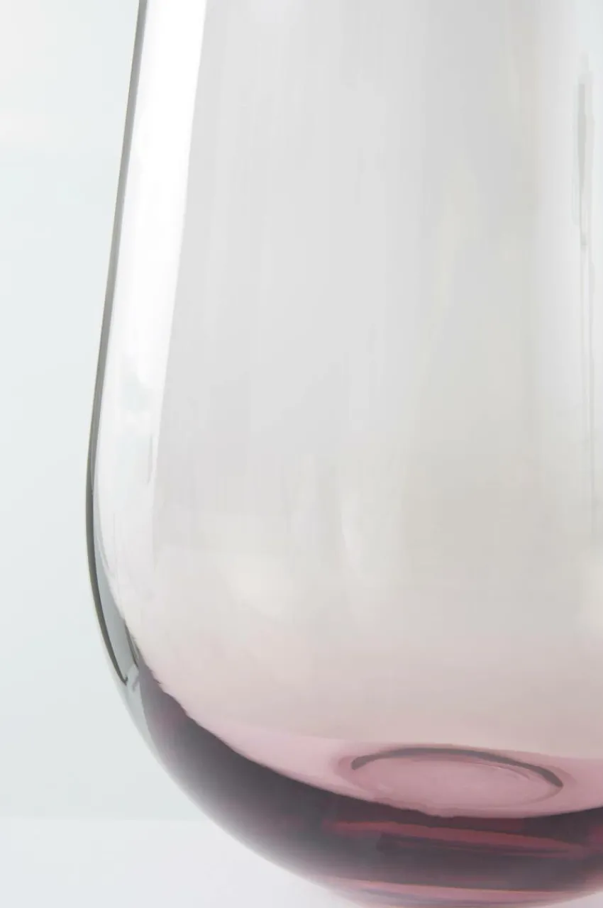 Vaser|Jotex JAQUELINE Glasvas - Höjd 36 Cm Ljuslila