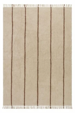 Bomulls- & Trasmattor|Jotex JASMINE Bomullsmatta 200x300 Cm Naturvit/brun
