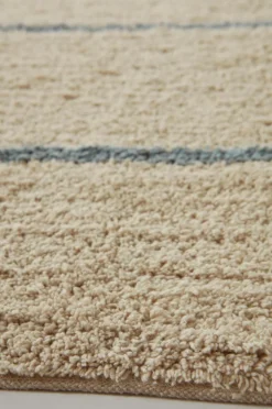 Bomulls- & Trasmattor|Jotex JASMINE Bomullsmatta 200x300 Cm Sand/blå