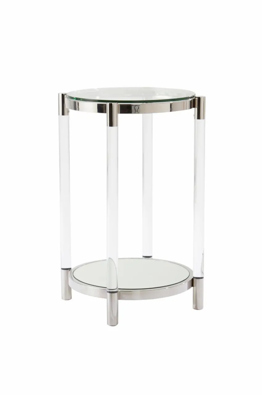 Bord|Jotex JAZZY Sidobord ø 47,5 Cm Plexiglas