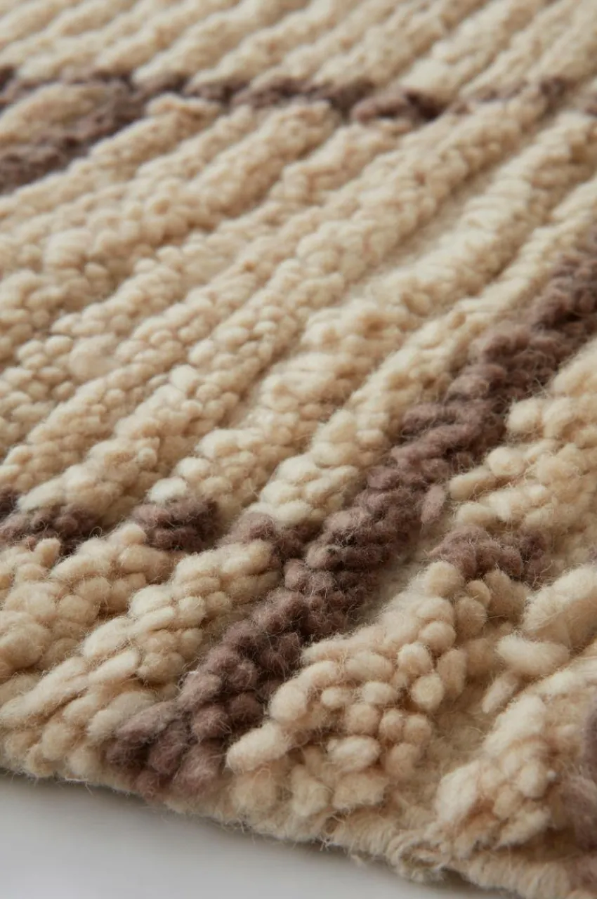 Ullmattor|Jotex JEEMA Ullmatta 200x300 Cm Brun/beige