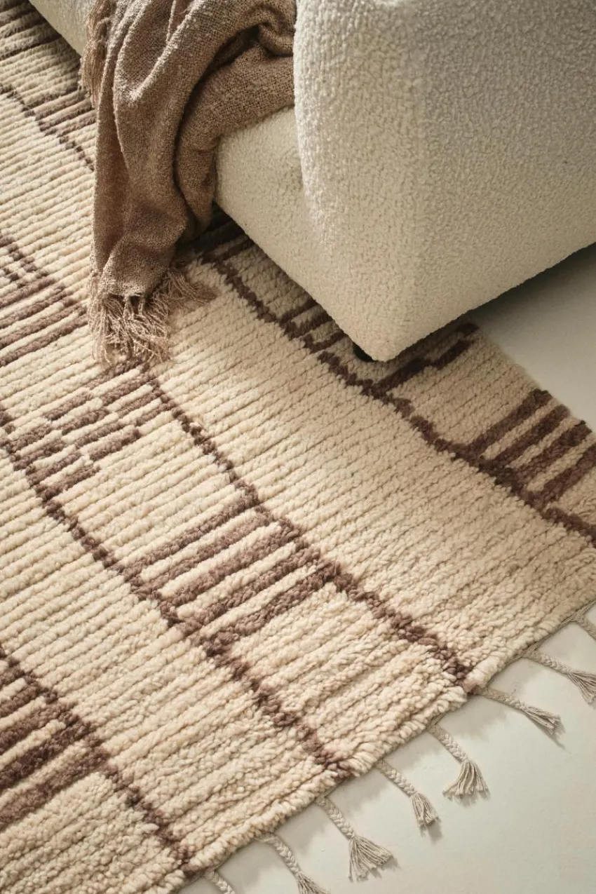 Ullmattor|Jotex JEEMA Ullmatta 200x300 Cm Brun/beige