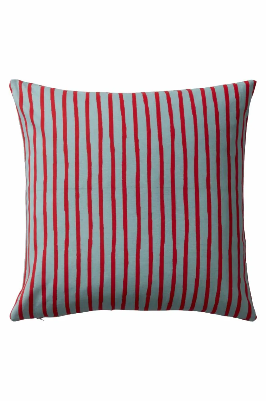 Prydnadskuddar & Fodral|Jotex JILLIE Kuddfodral 50x50cm Blå/röd