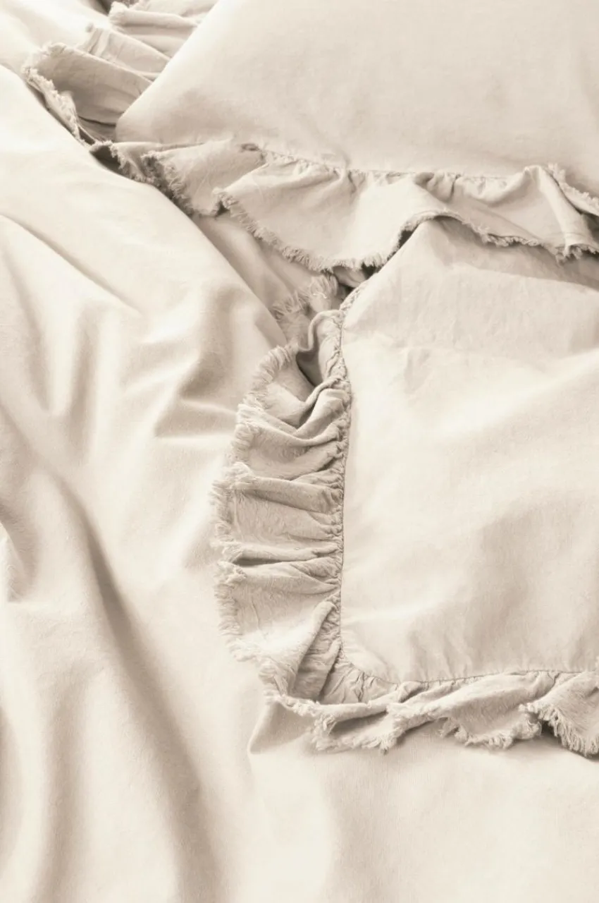 Påslakanset|Jotex JINN Påslakanset Dubbelsäng Ljusbeige