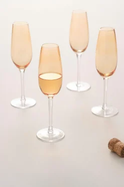 Glas|Jotex JO Champagneglas 4-pack Gul