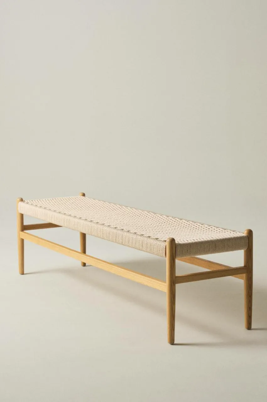 Bänkar|Jotex JOKKFALL Bänk 160 Cm Ljust trä