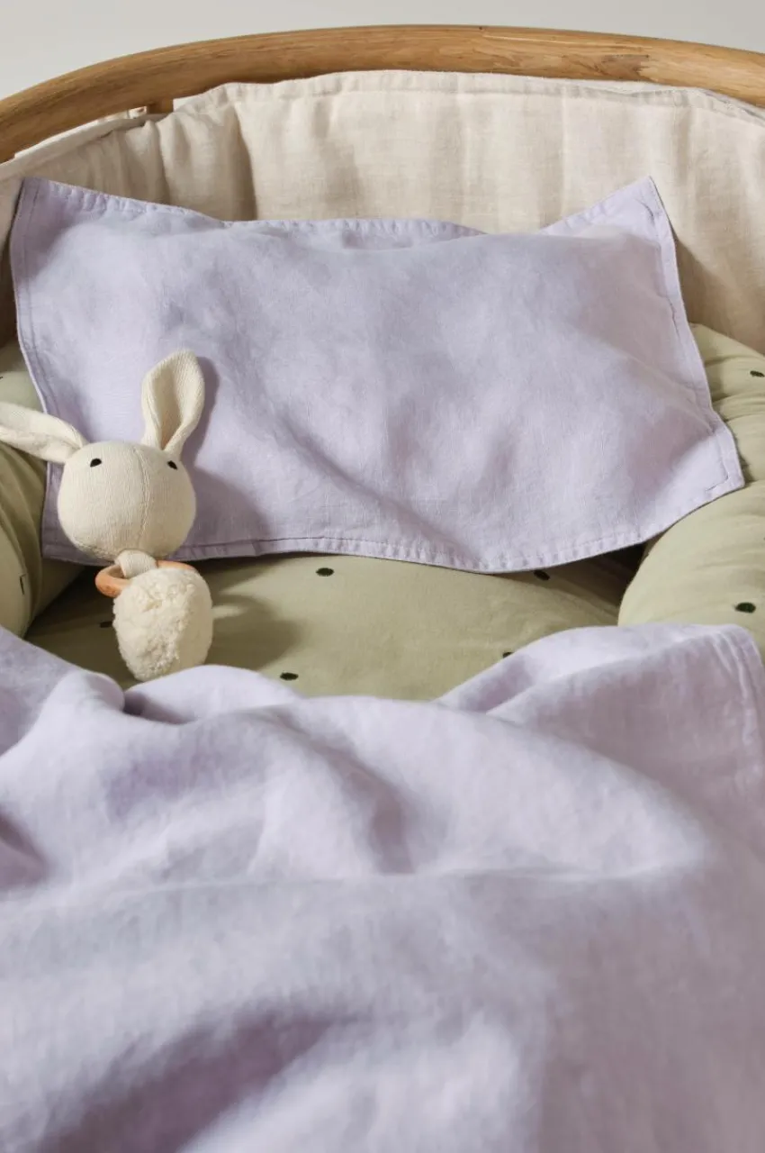 Barnsängkläder|Jotex JONIE BABY örngott 35x28 Cm Blek lavendel
