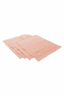 Bordstabletter|Jotex JONIE Bordstablett I Linne 4-pack Blek persika