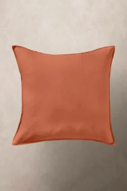 Prydnadskuddar & Fodral|Jotex JONIE Kuddfodral I Linne 50x50 Cm Bränd orange