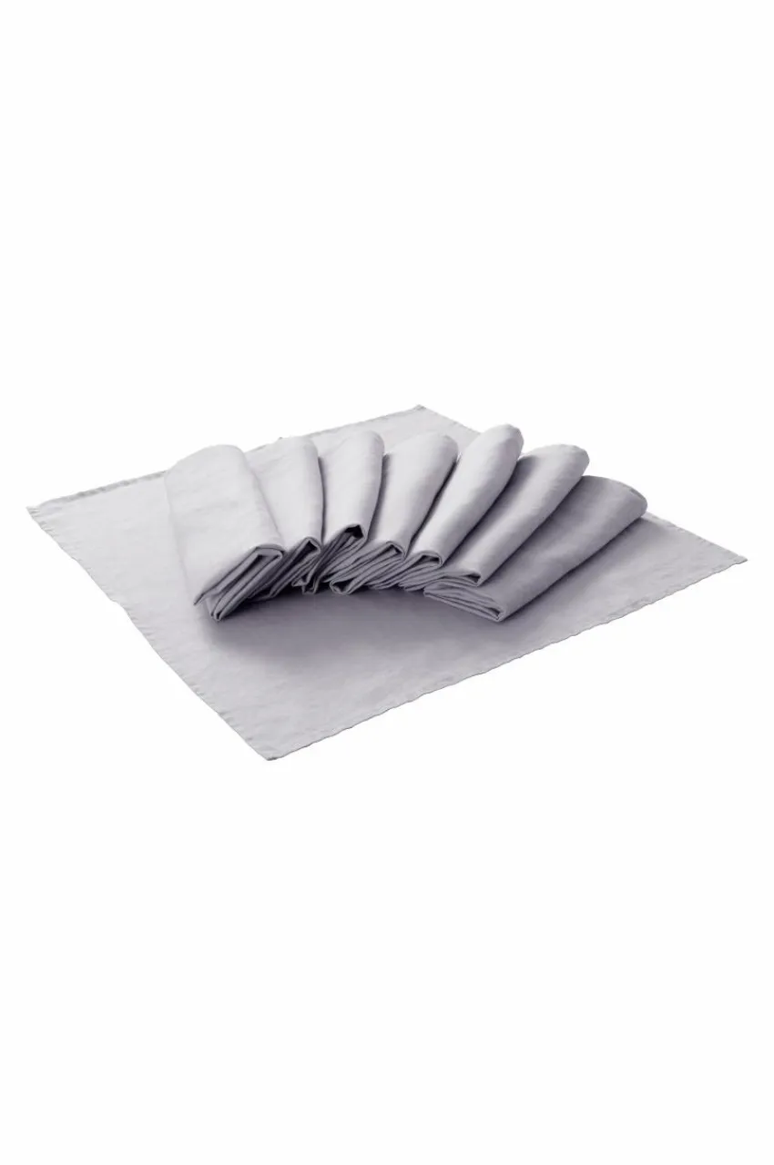 Servetter|Jotex JONIE Linneservett 8-pack Lavendel