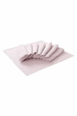 Servetter|Jotex JONIE Linneservett 8-pack Rosa