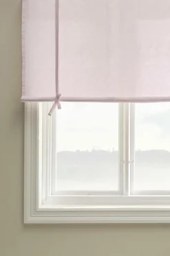 Hissgardiner|Linnegardiner|Jotex JONIE Roll Up-gardin I Linne Rosa