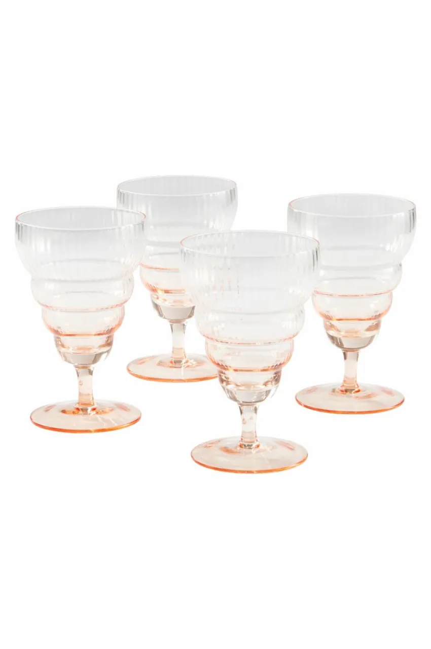 Glas|Jotex JOVI Vinglas 4-pack Ljus aprikos